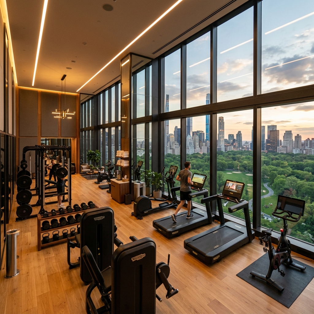 Phòng Gym 360 bọc kính